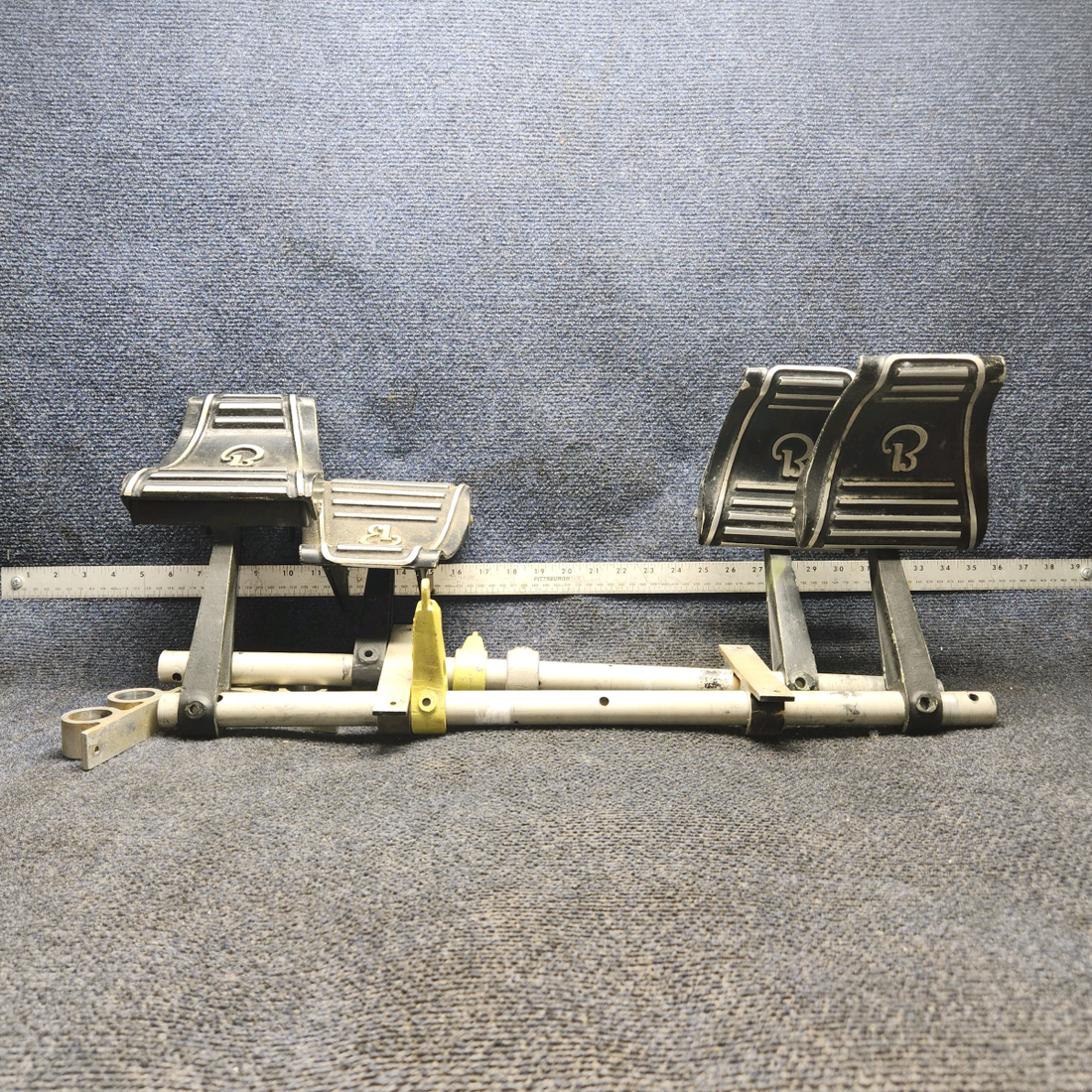 Used aircraft parts for sale, 169-524013-1 Beechcraft C23 SUNDOWNER Rudder Pedal Installation Assy