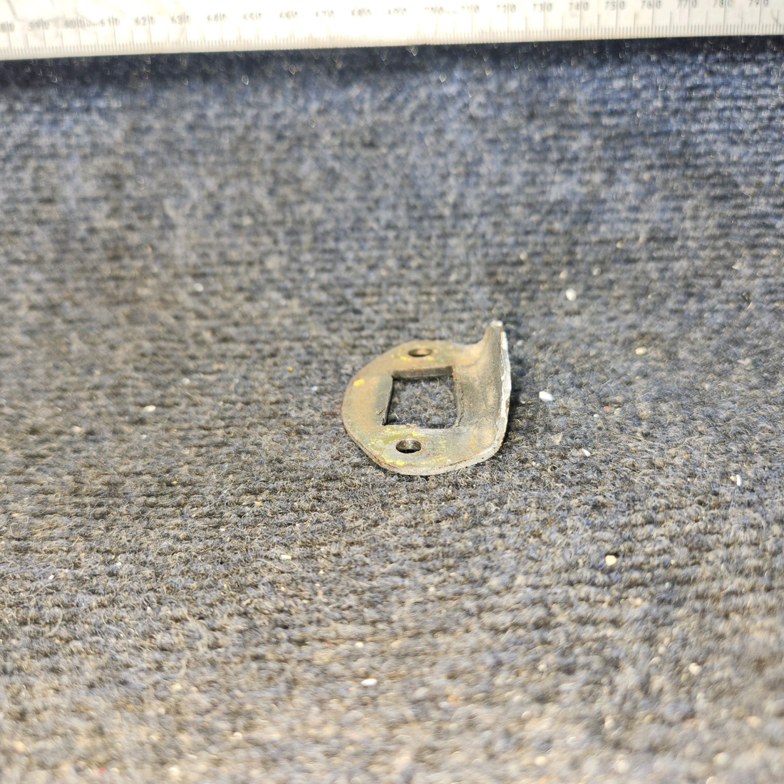 Used aircraft parts for sale, 0711024-4 Cessna 182G Striker Plate Cabin Door