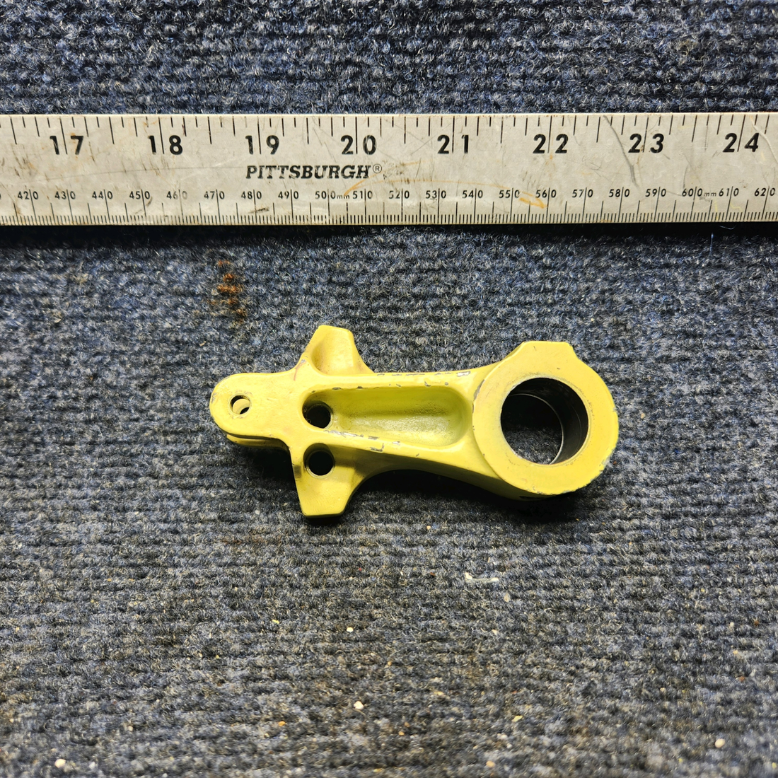 Used aircraft parts for sale, 35-524367-2 Beechcraft F33A CO-PILOT RUDDER PEDAL ARM ASSEMBLY LH