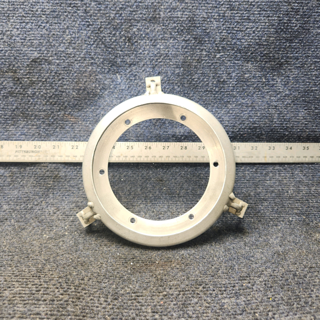 Used aircraft parts for sale, D3608 BEECHCRAFT 95-55B Bulkhead Slinger Ring – Prop De-Ice, 3-Blade