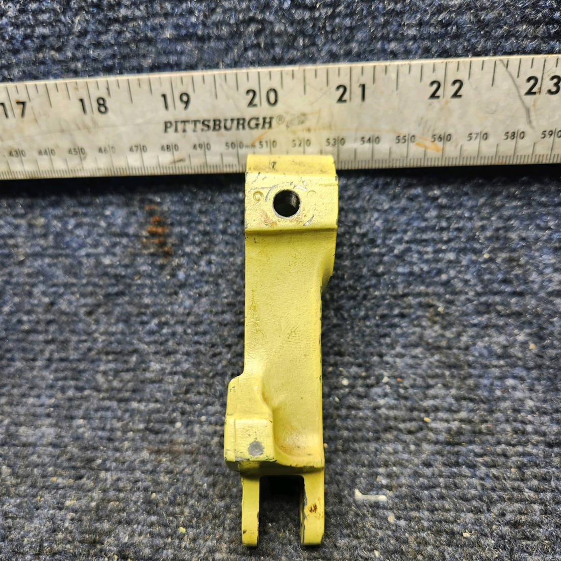 Used aircraft parts for sale, 35-524367-2 Beechcraft F33A CO-PILOT RUDDER PEDAL ARM ASSEMBLY LH