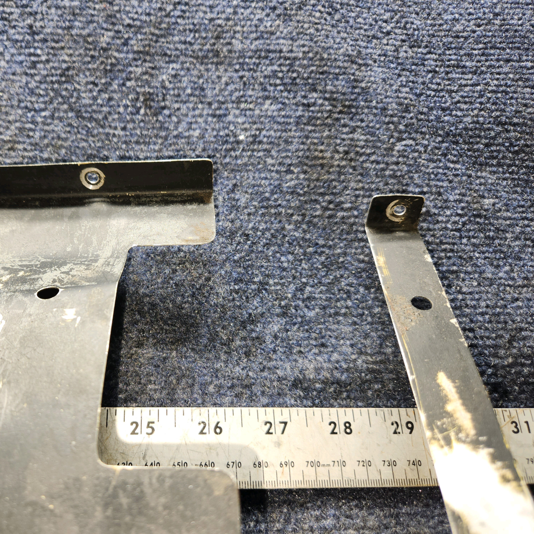 Used aircraft parts for sale, 0411599-5 cessna 150G Rudder Bar Shield - LH