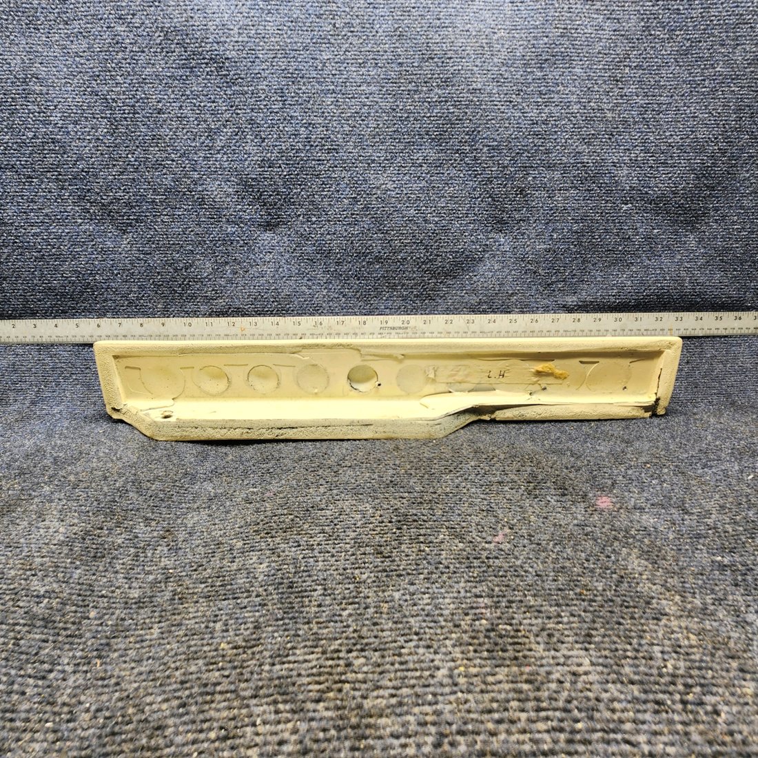 Used aircraft parts for sale, 58-530180-3 Beechcraft F33A ARMREST ASSEMBLY FORWARD RH