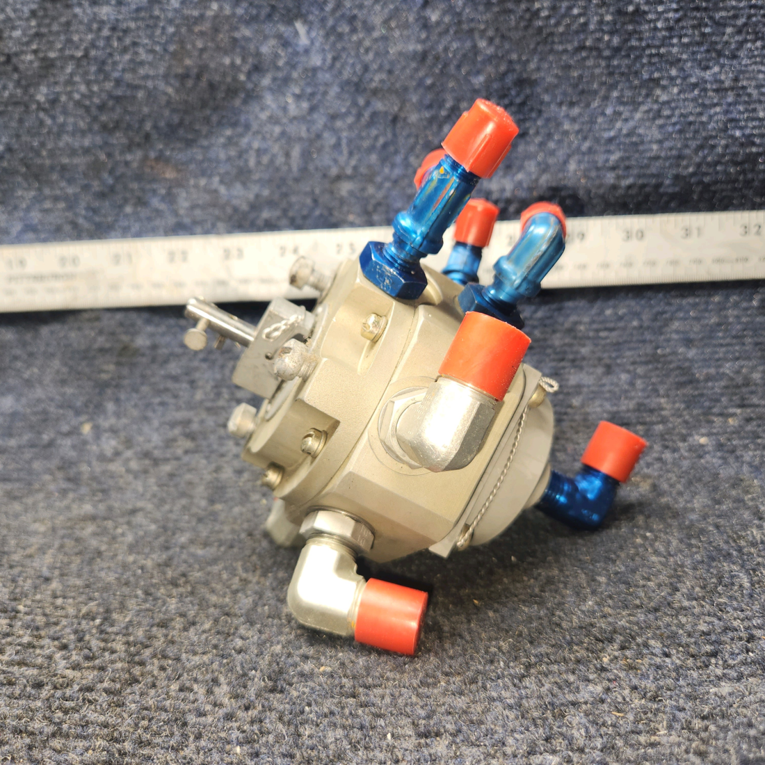 Used aircraft parts for sale, HE825-2 BEECHCRAFT 95-55B Fuel Selector Assy - LH