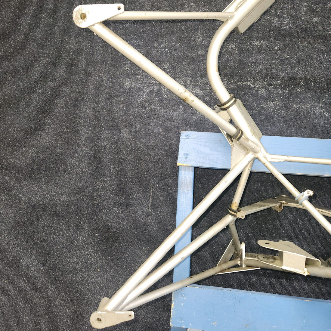 Used aircraft parts for sale, 169-910051-650 Beechcraft A24R Engine Mount Chromoly