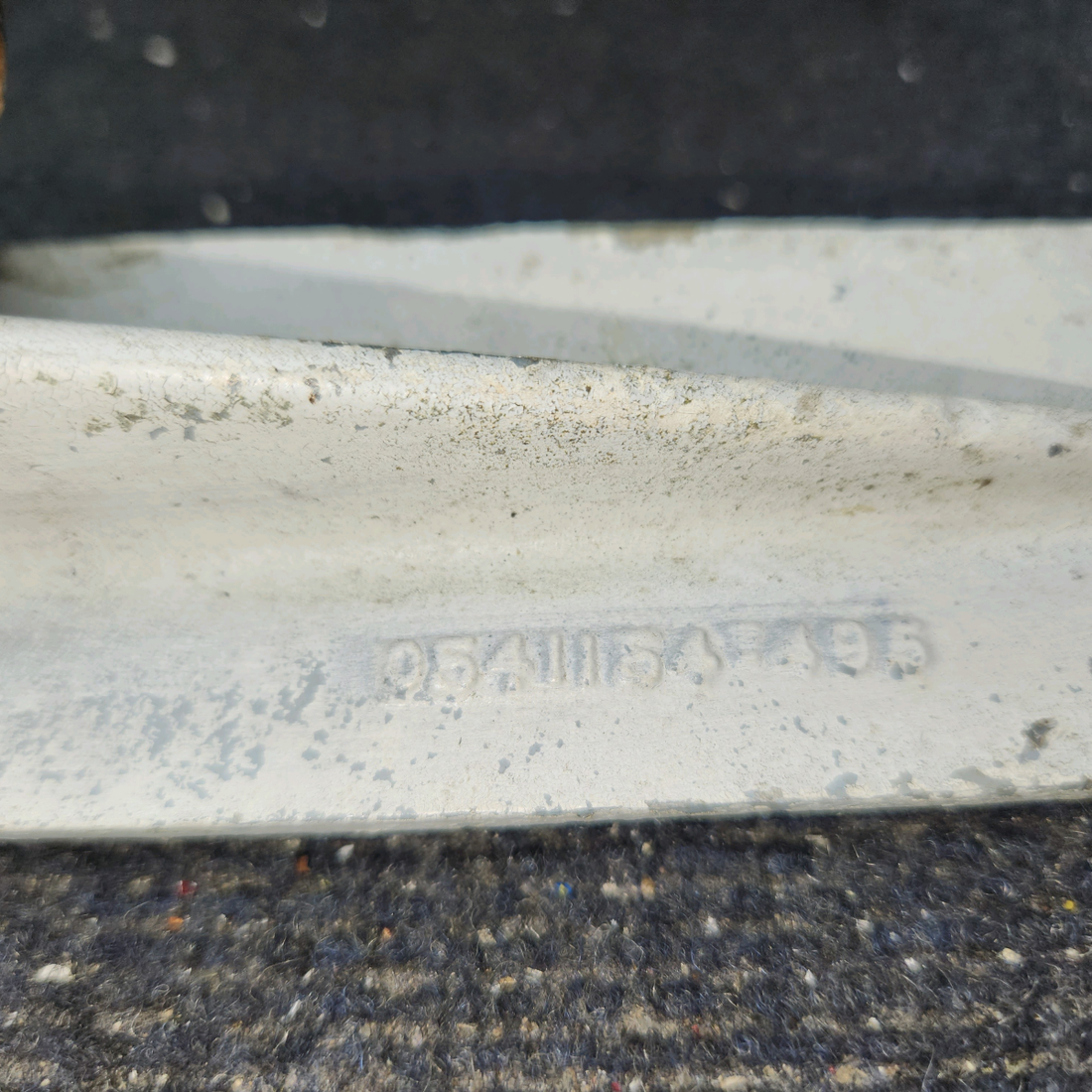 Used aircraft parts for sale, 0541155-1, 0541154-1 Cessna 172F Main Gear Entrance Bracket w/ Step - LH