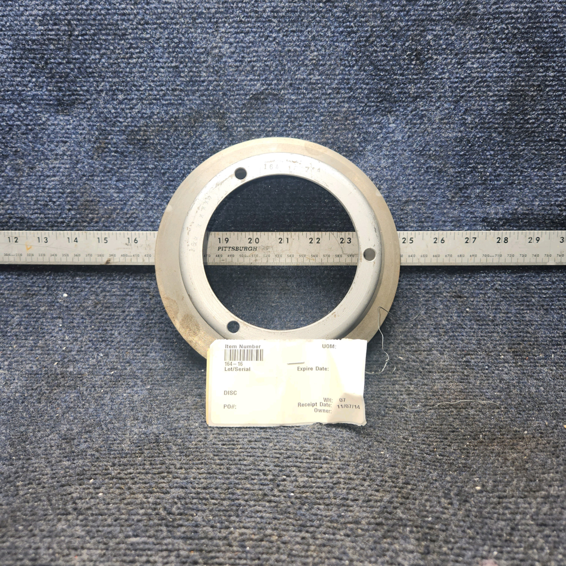Used aircraft parts for sale, 164-16 Cleveland Brake Disc