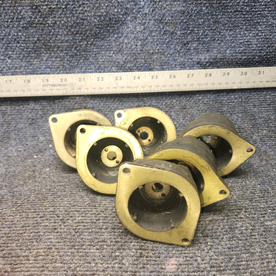 Used aircraft parts for sale, J-12454-1 Lord Piper PA28-140 Engine Shock Mount (Price Per Each)