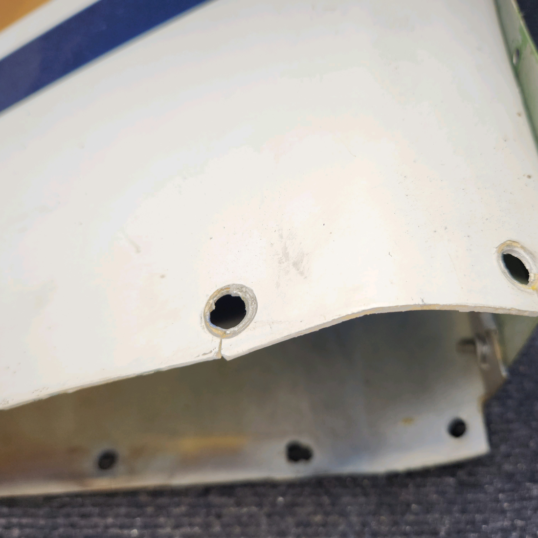 Used aircraft parts for sale, 35885-003 Piper PA28 Lower Rudder Faring
