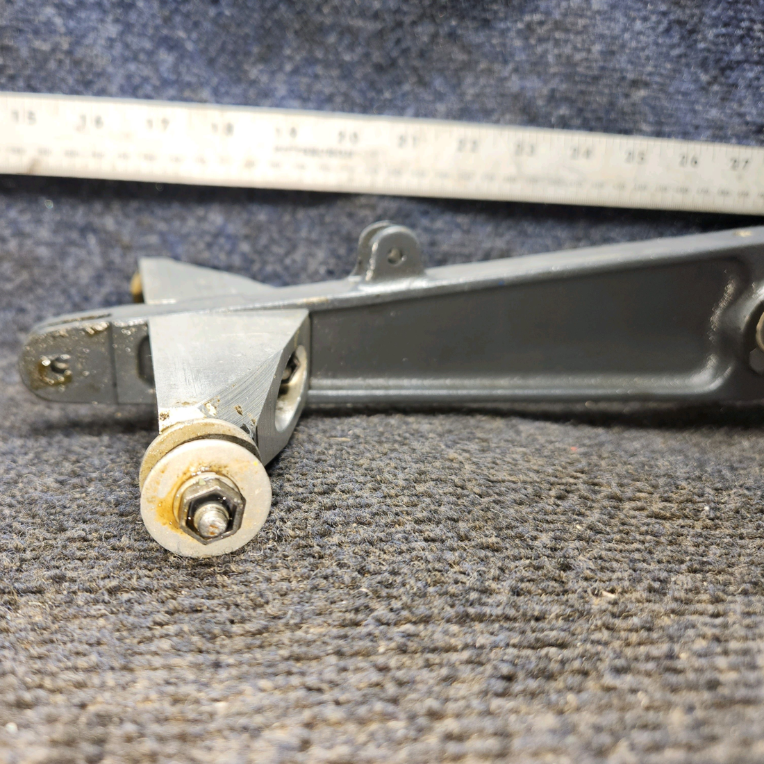 Used aircraft parts for sale, 33-524017-3 Beechcraft 35-33 Bellcrank Elevator Aft