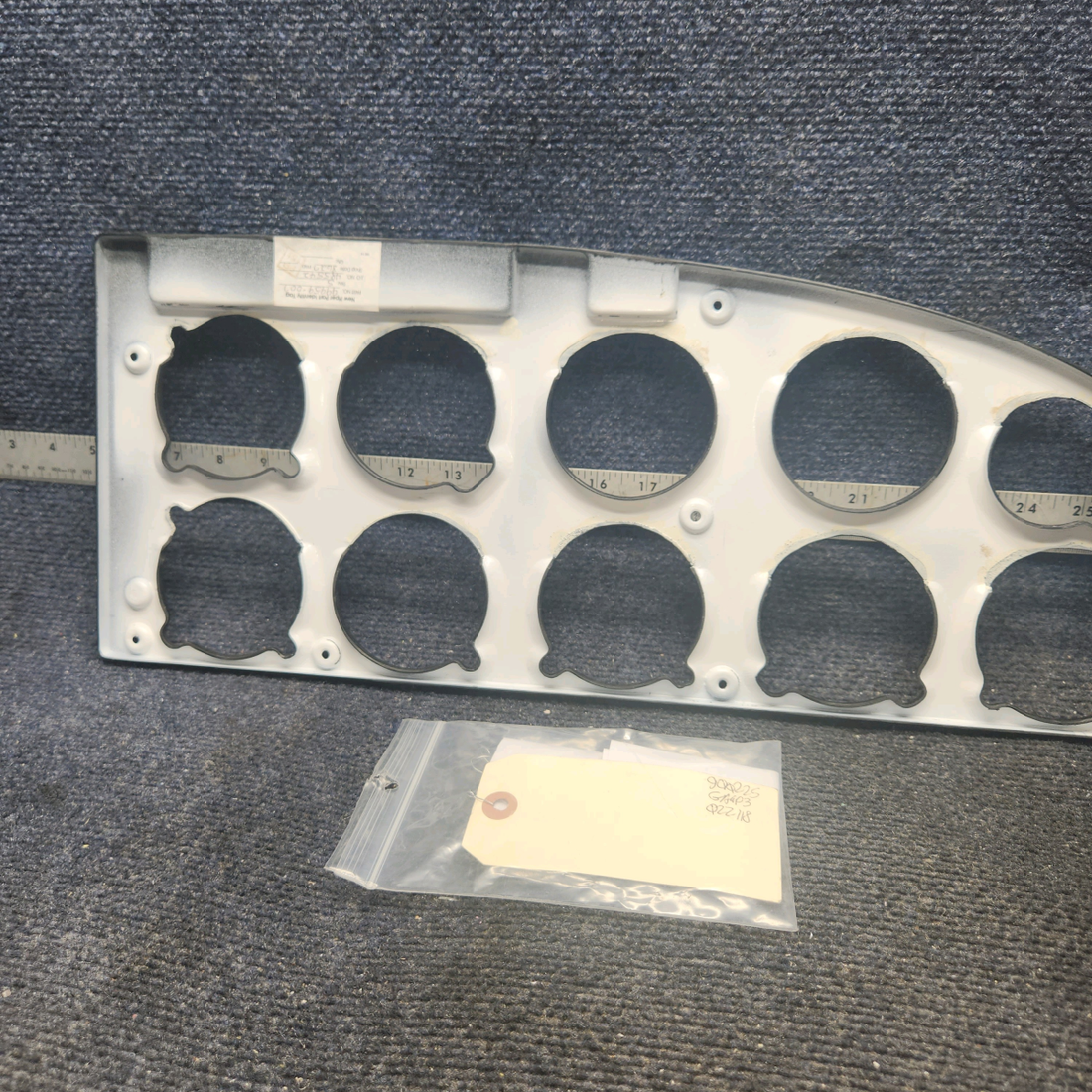 Used aircraft parts for sale, 99959-007 Piper Instrument Panel Covers Upper LH