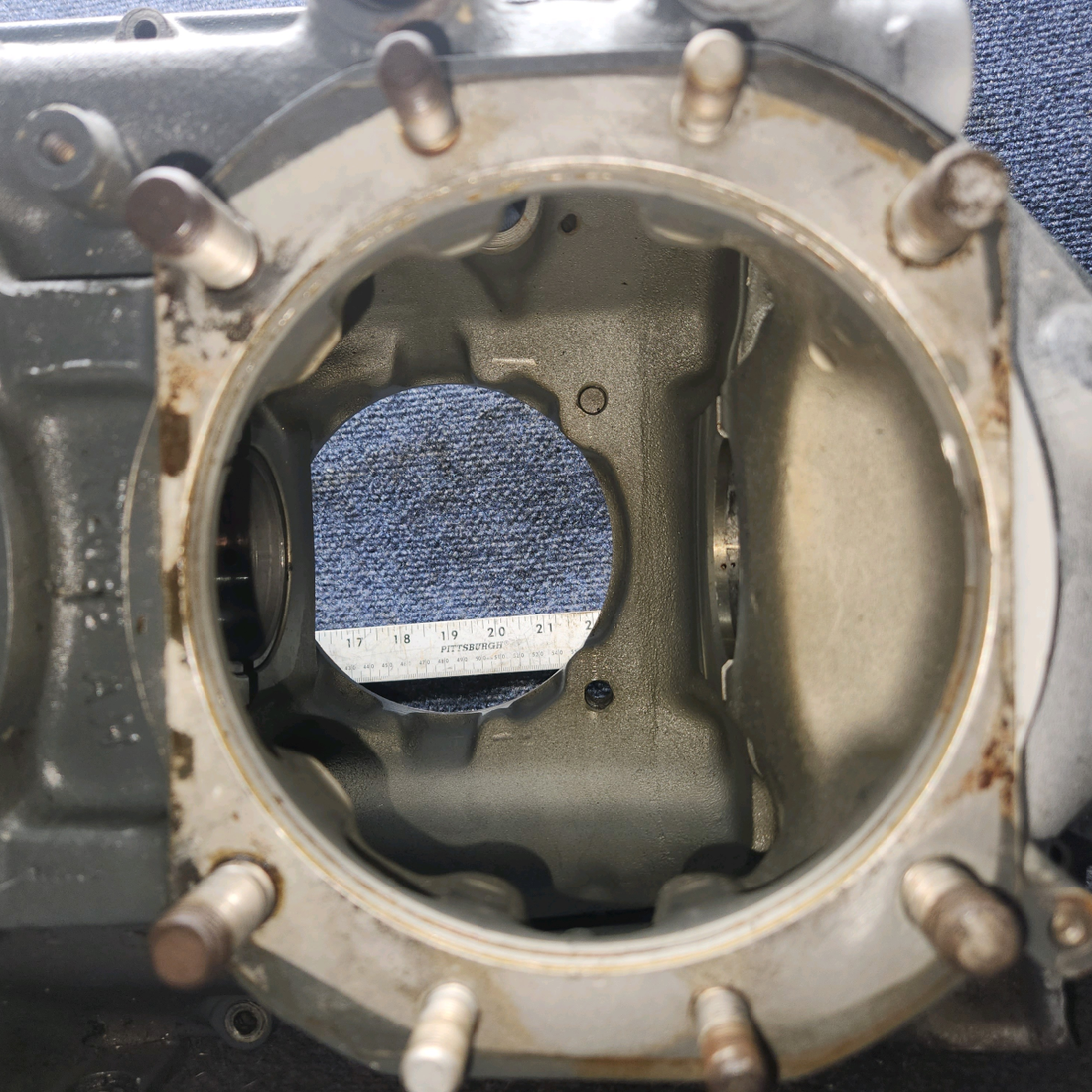 Used aircraft parts for sale, 11B20061-1SL Lycoming O-320 Piper PA-28-140 Crankcase Assembly