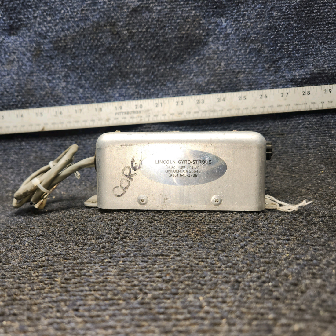 Used aircraft parts for sale, A490,T1-28 Whelen Strobe Light Power Supply (28V)