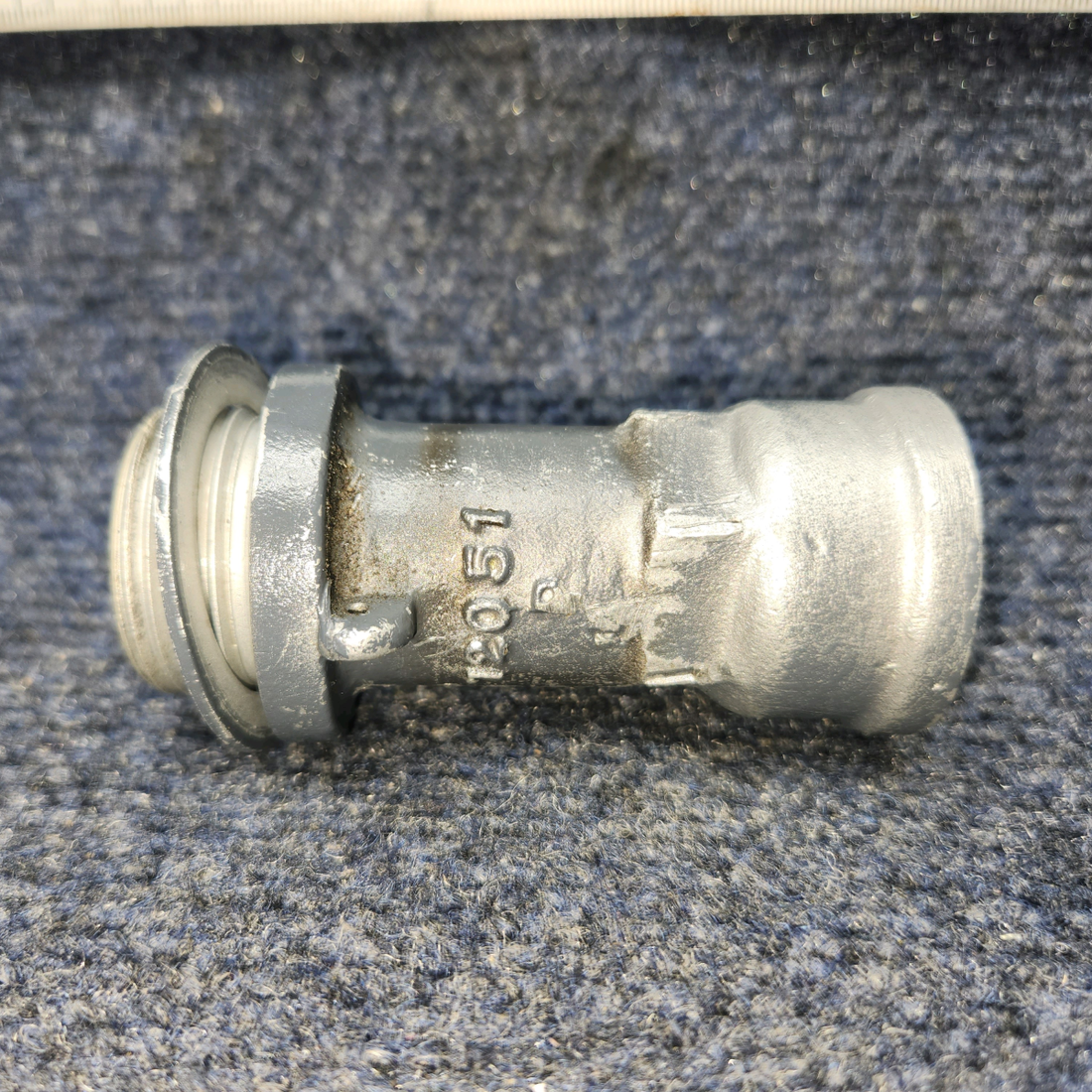 Used aircraft parts for sale, 75737 Lycoming O-540 PIPER PA-24-250 EXTENSION Oil filler short 2-11/16"