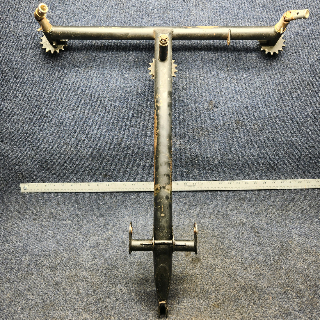 Used aircraft parts for sale, 62703-026 PIPER PA28-140 TEE BAR ASSEMBLY CONTROL COLUMN