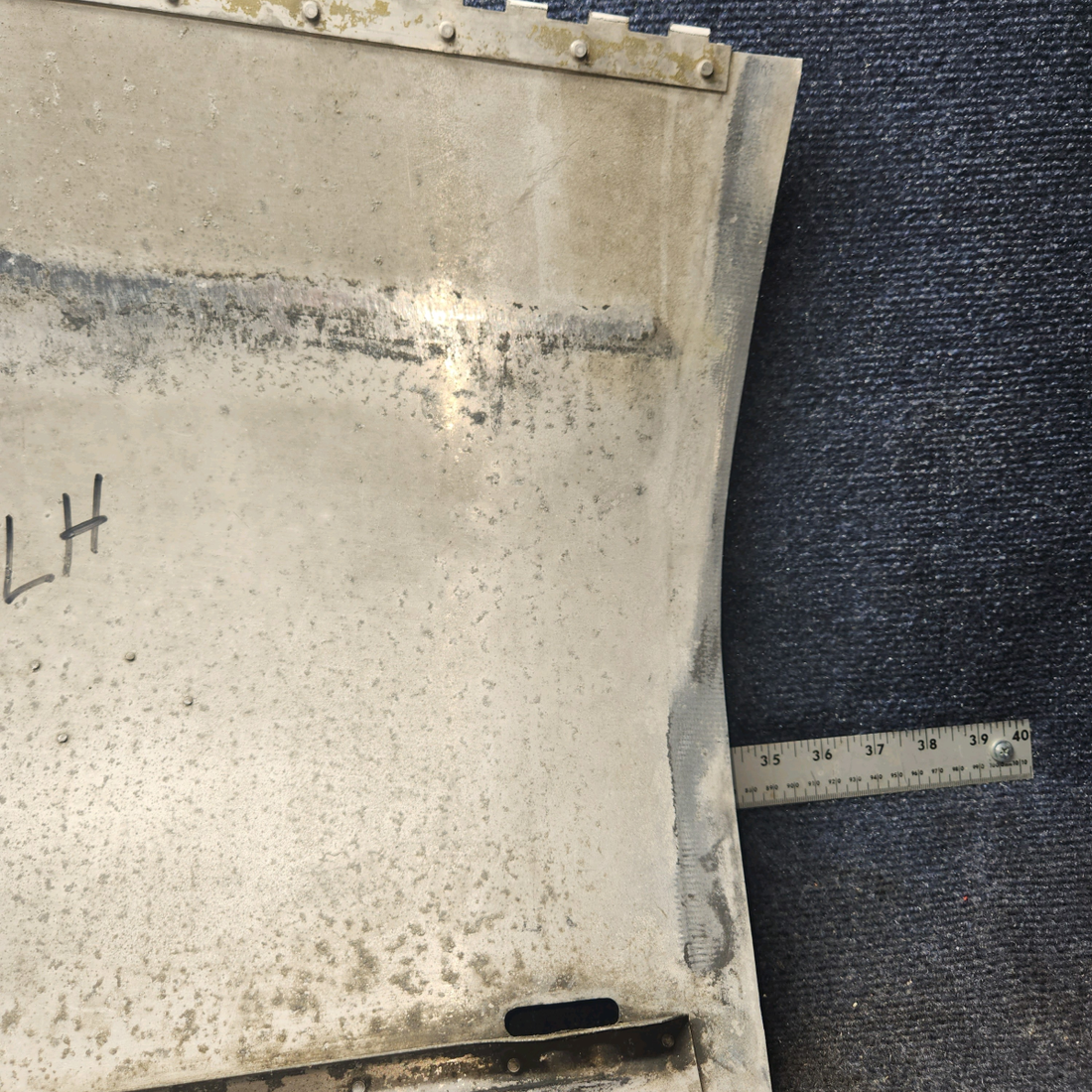 Used aircraft parts for sale, 63750-002 Piper PA28-140 Upper Cowling Assembly - LH