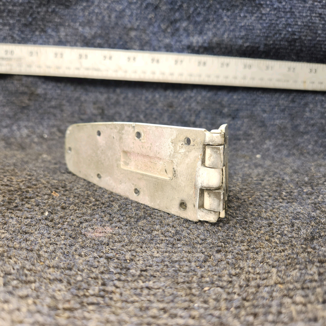 Used aircraft parts for sale, 0711037-19 Cessna Cabin Door  Hinge Assembly Lower - LH
