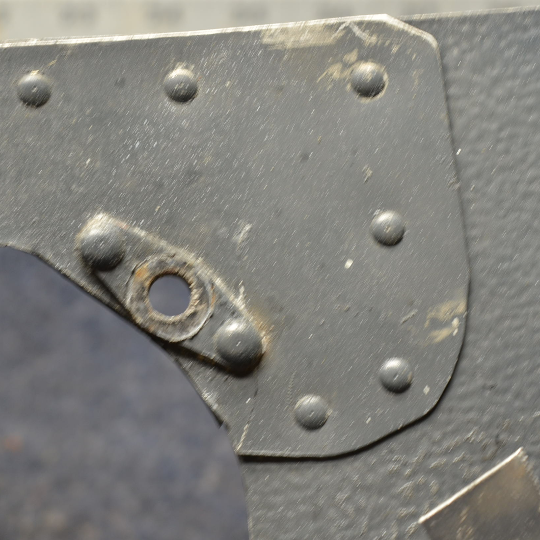 Used aircraft parts for sale, 2455044-1 Cessna 172RG FRONT LEFT BAFFLE ASSY