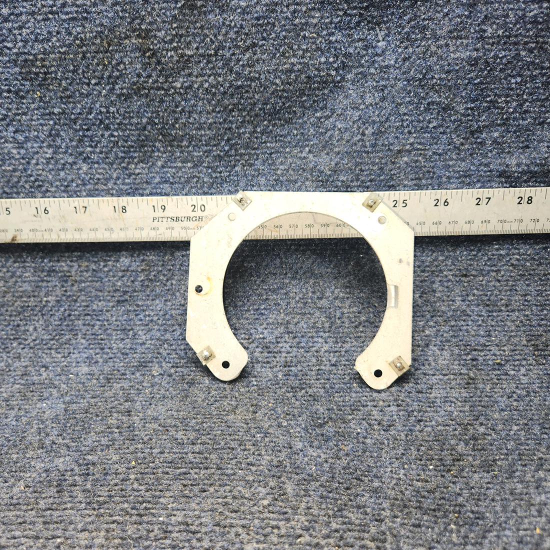 Used aircraft parts for sale, 0423542-6 Cessna C-150J Landing Light Bracket Assembly