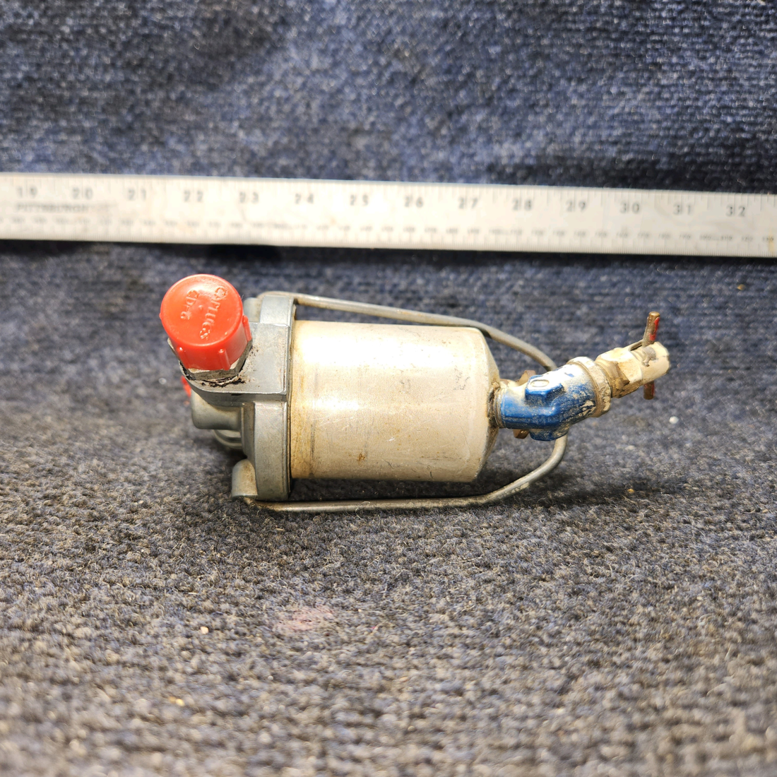 Used aircraft parts for sale, 63839-003 Piper Gascolator Assembly