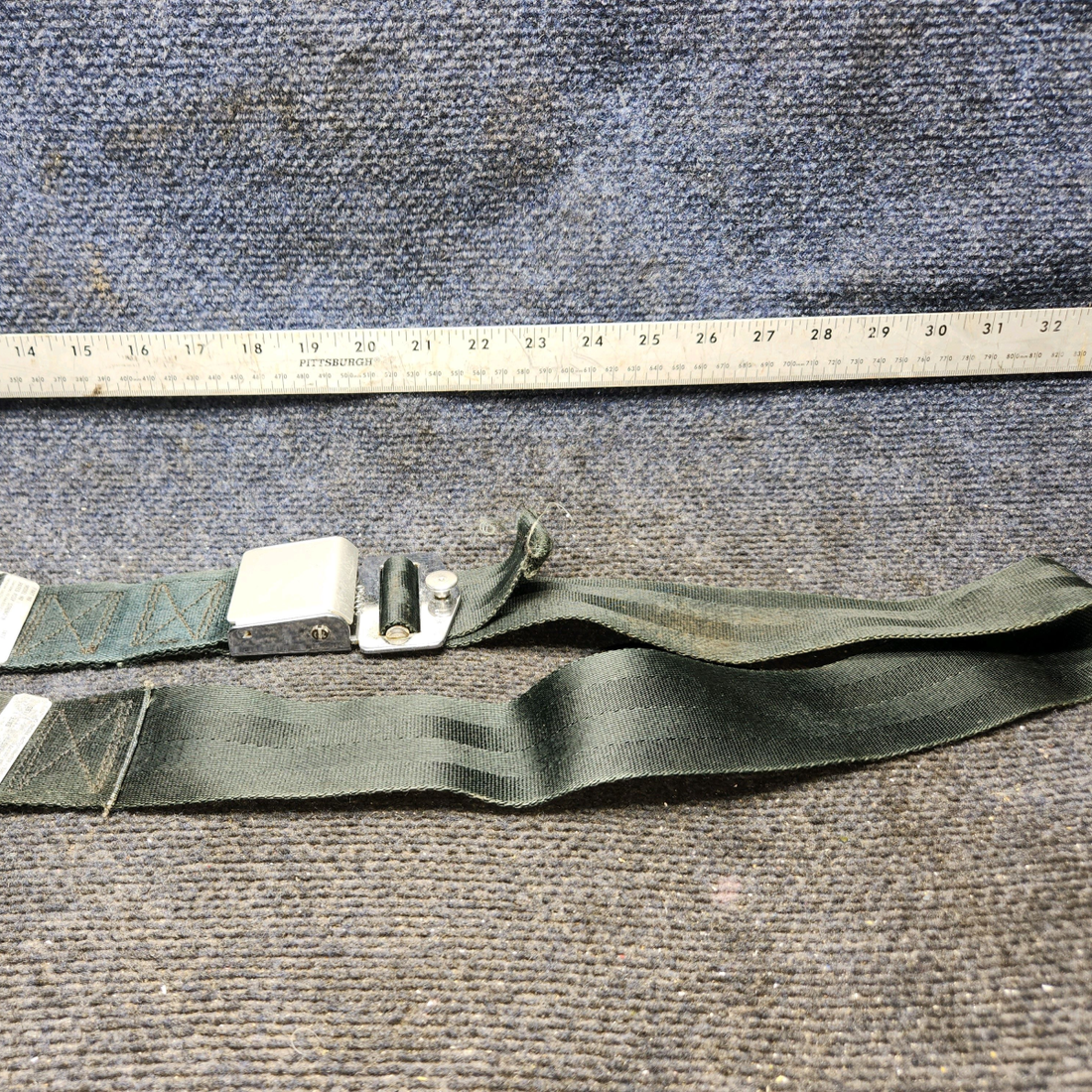 Used aircraft parts for sale, 449965-421-2264 AM-Safe 9600-22 Piper PA28-161 Seatbelt Assembly