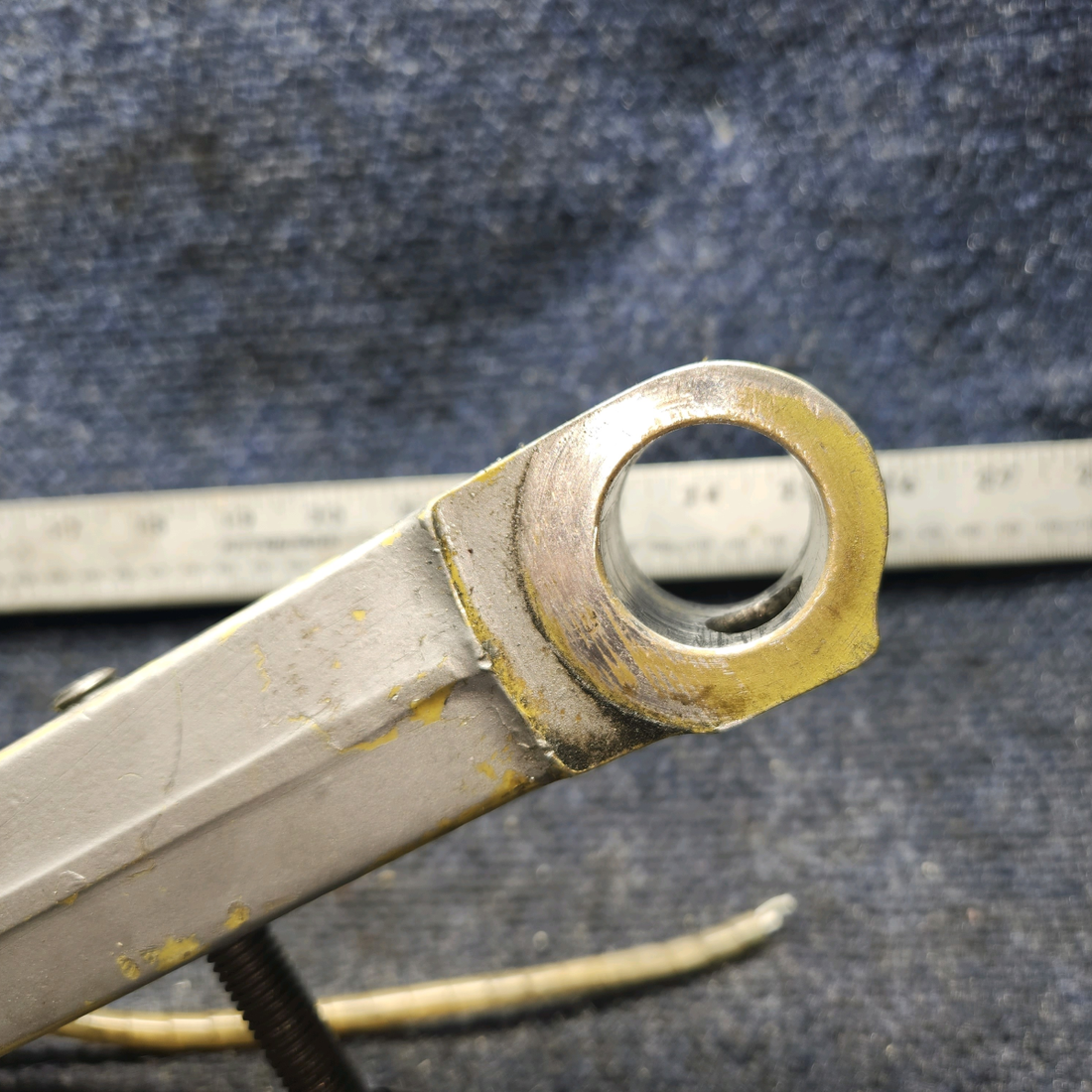 Used aircraft parts for sale, 169-820011-1 Beechcraft A24R Nose Gear Drag Brace