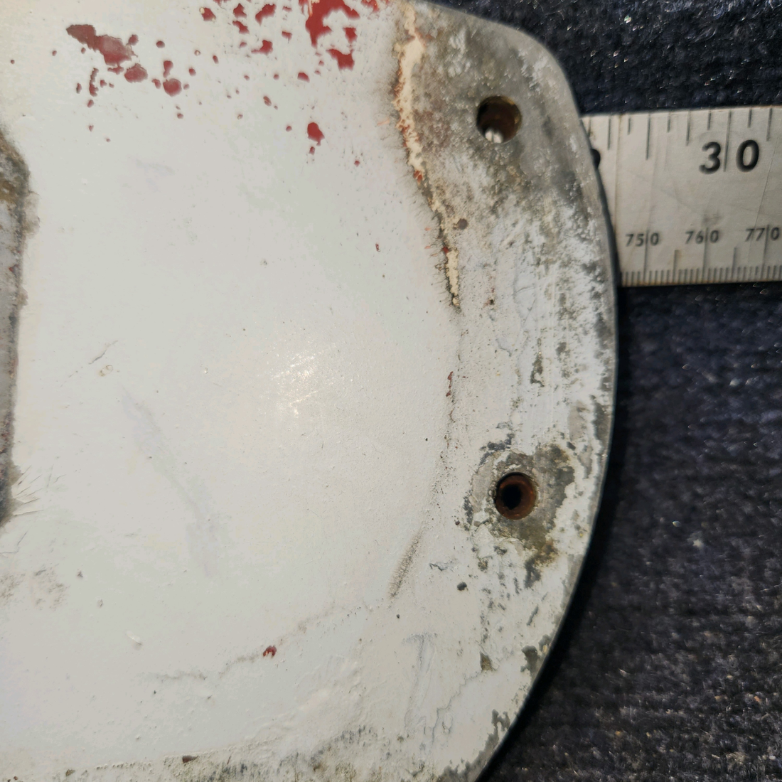 Used aircraft parts for sale, 1441010-27 Cessna 172F Wheel Fairing Mounting Plate - LH