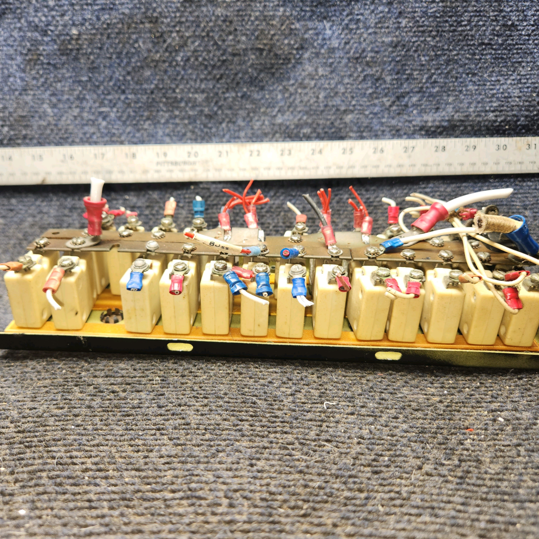 Used aircraft parts for sale, 35209-000 piper PA-28-181 Circuit Breaker Panel