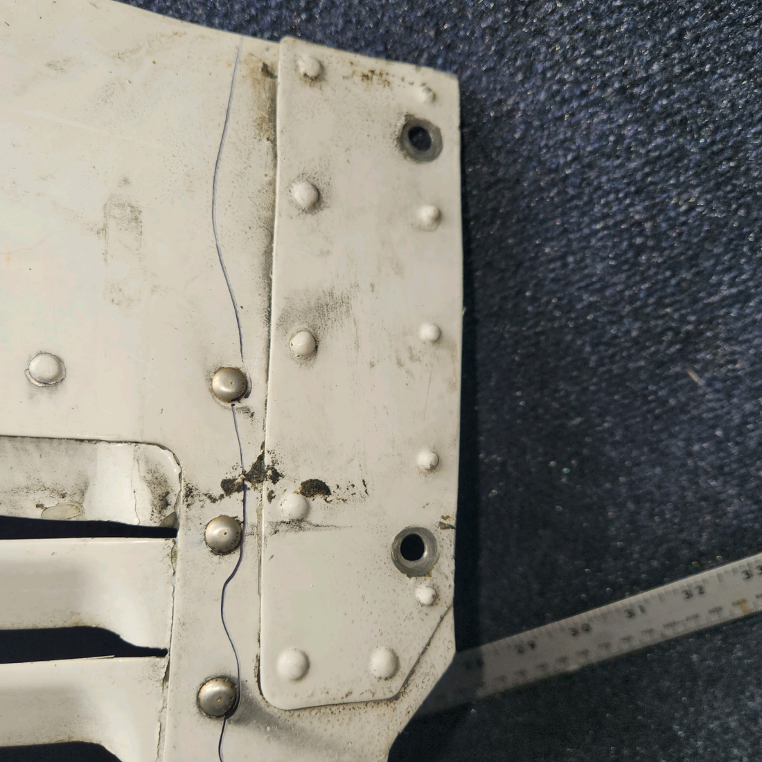 Used aircraft parts for sale, 35415-014 PIPER PA28-161 Warrior III COWLING NOSE LOWER- LH