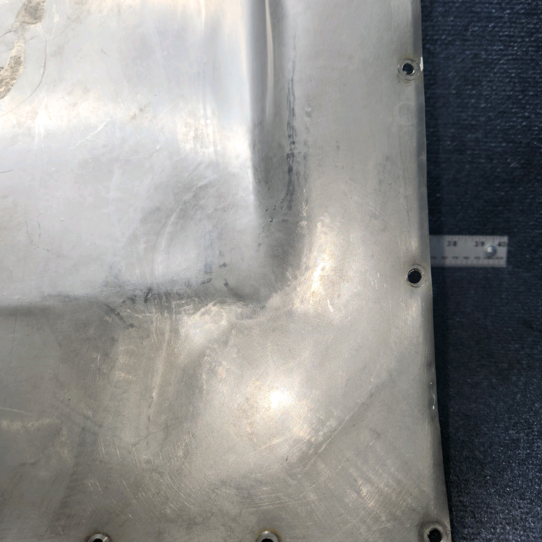 Used aircraft parts for sale, 96-980001-10 BEECHCRAFT 95-55B Exhaust Heat Shield – RH