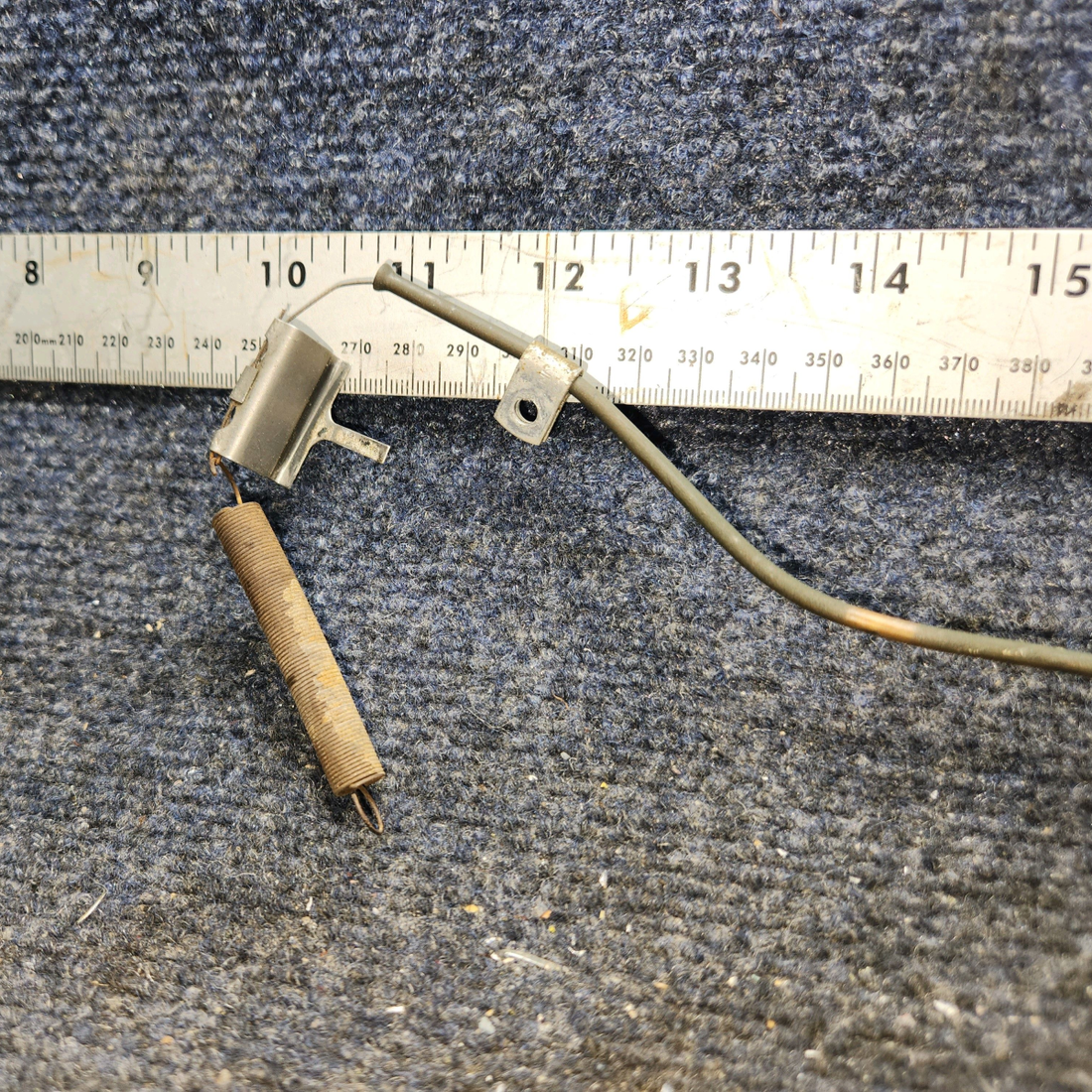Used aircraft parts for sale, 0413416-3, 0413417-2, 0413416-2 cessna 150G Flap Position Indicator Cable with Marker and Tube