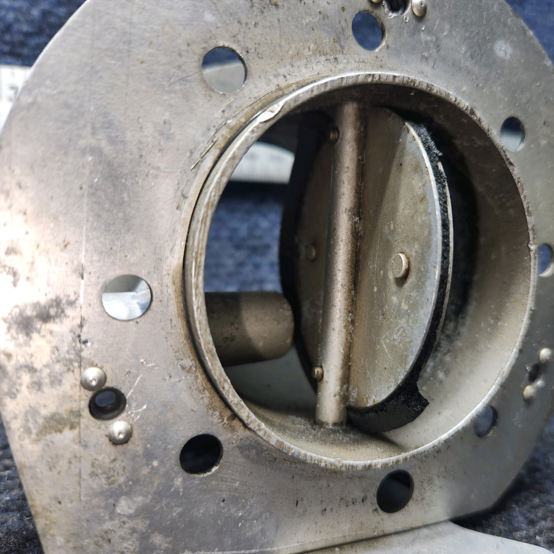 Used aircraft parts for sale, 68416-002 Piper PA28-161 Cabin Air Vent Valve Assembly Forward - LH