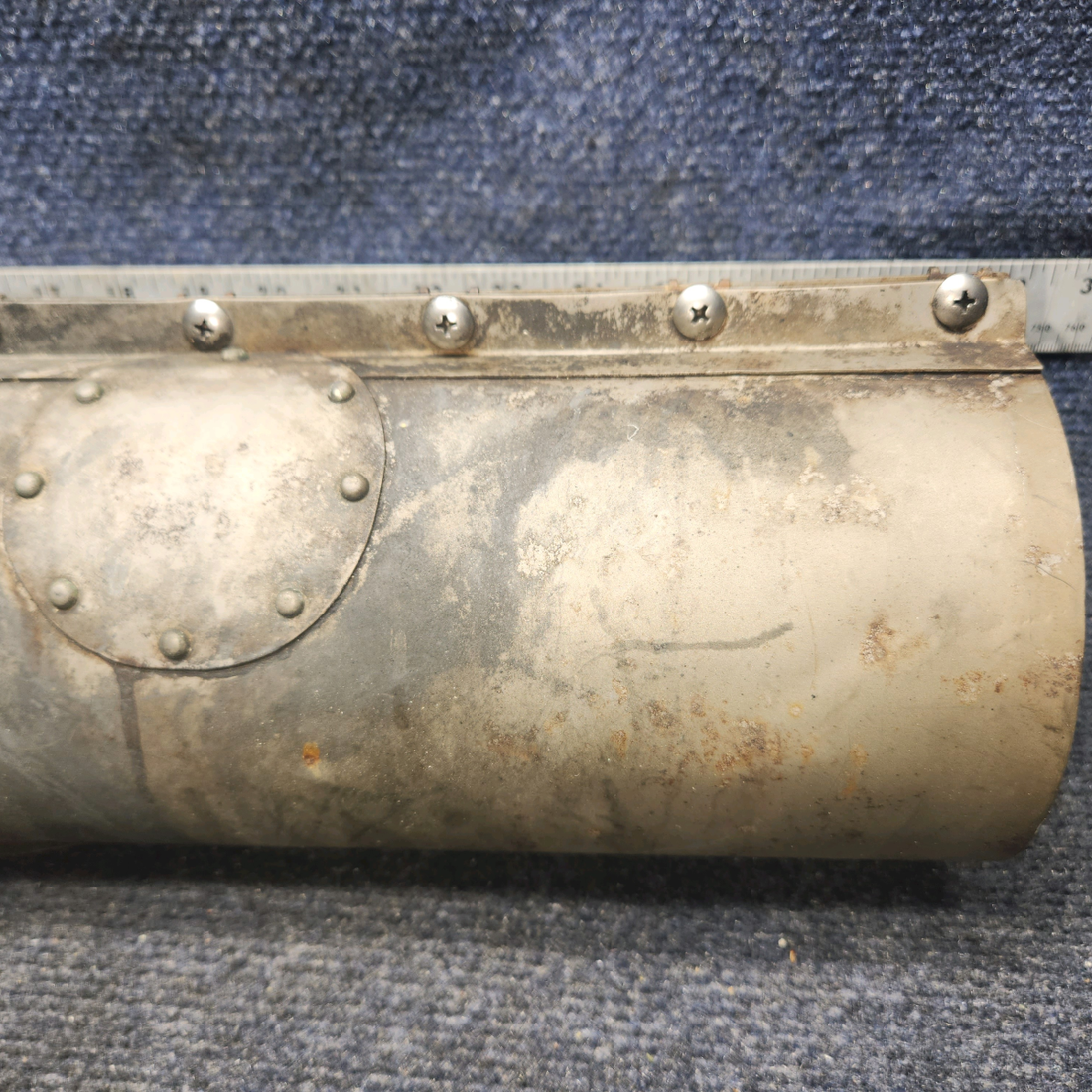 Used aircraft parts for sale, 099001-138 Beechcraft A24R Exhaust shroud