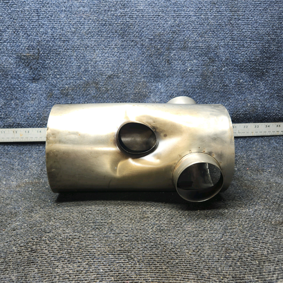 Used aircraft parts for sale, 0550176-37 Cessna 172E Shroud Assy Exhaust - LH