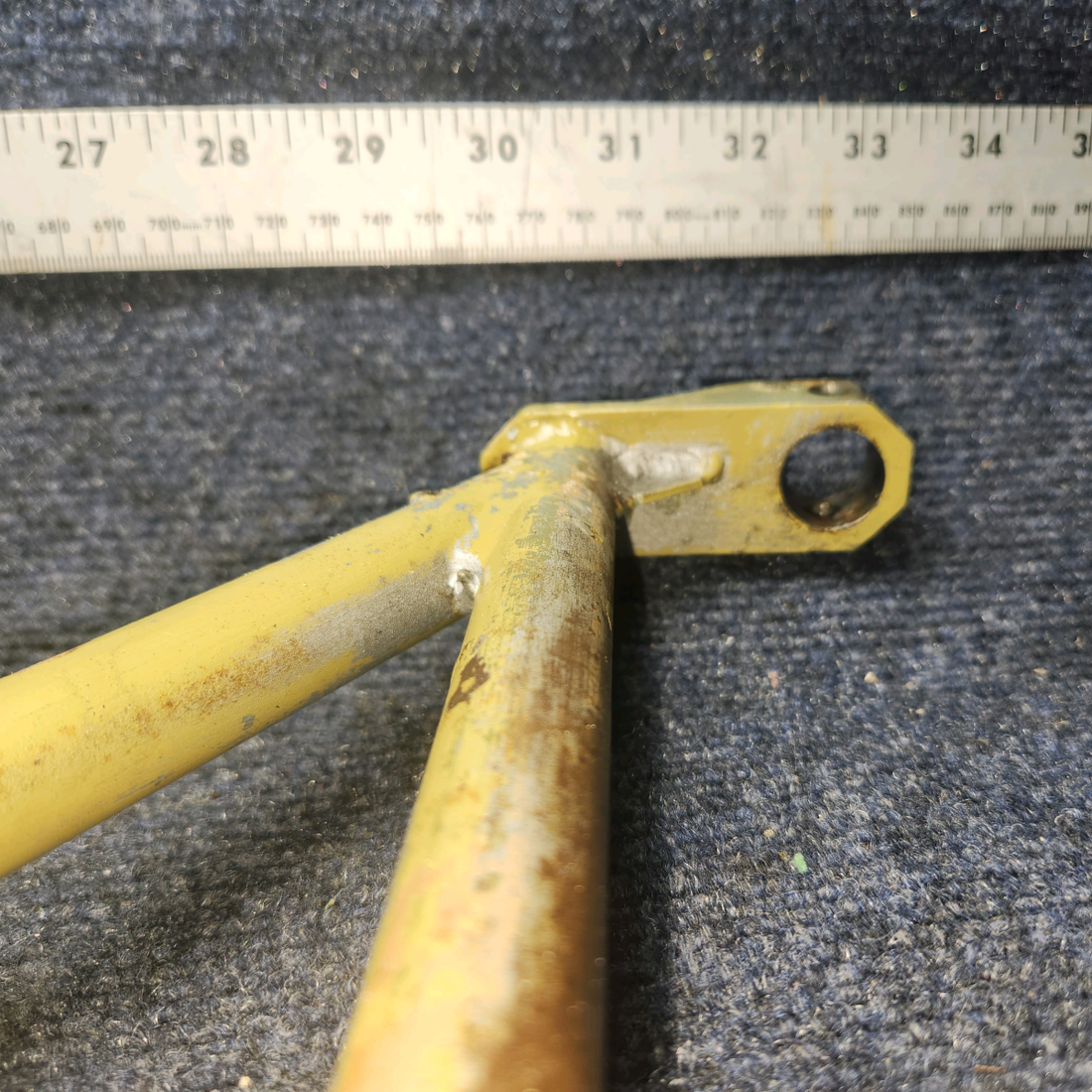 Used aircraft parts for sale, 169-810027-1 Beechcraft A24R Main Gear Retract Brace LH