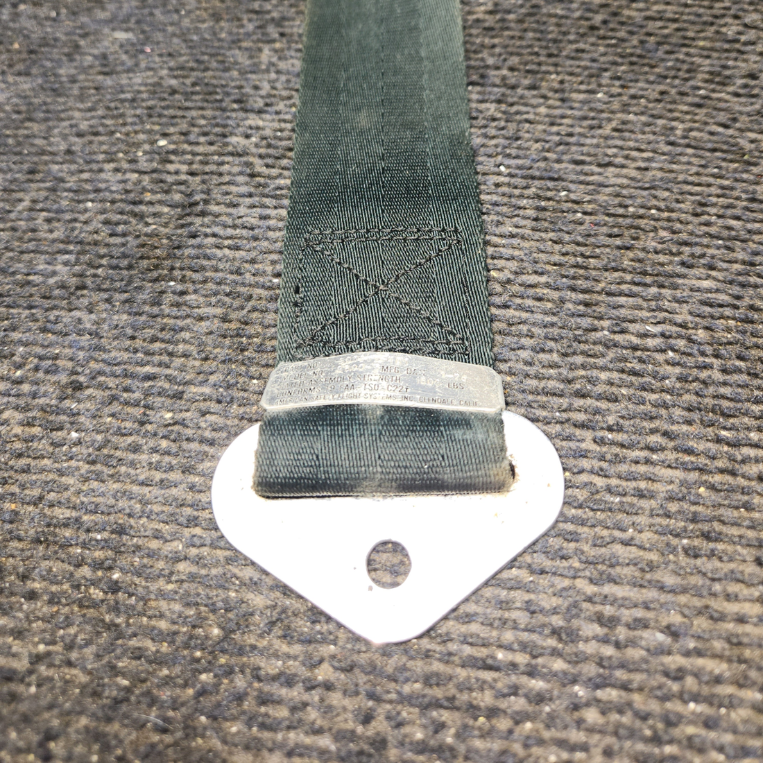 Used aircraft parts for sale, 502985-401 America Safety Beechcraft C23 SUNDOWNER Safety Seat Belt