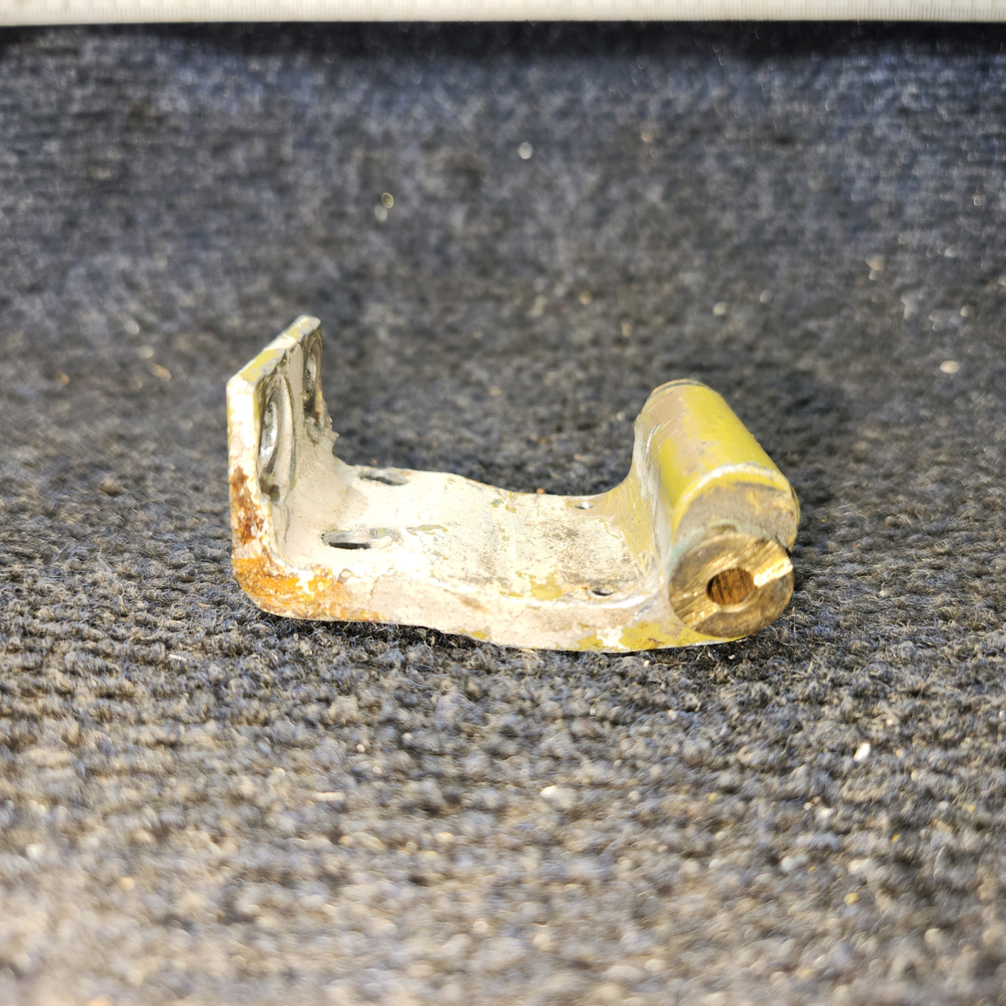 Used aircraft parts for sale, 35-400018-8 BEECHCRAFT F35 Cabin Door Upper Hinge Assembly