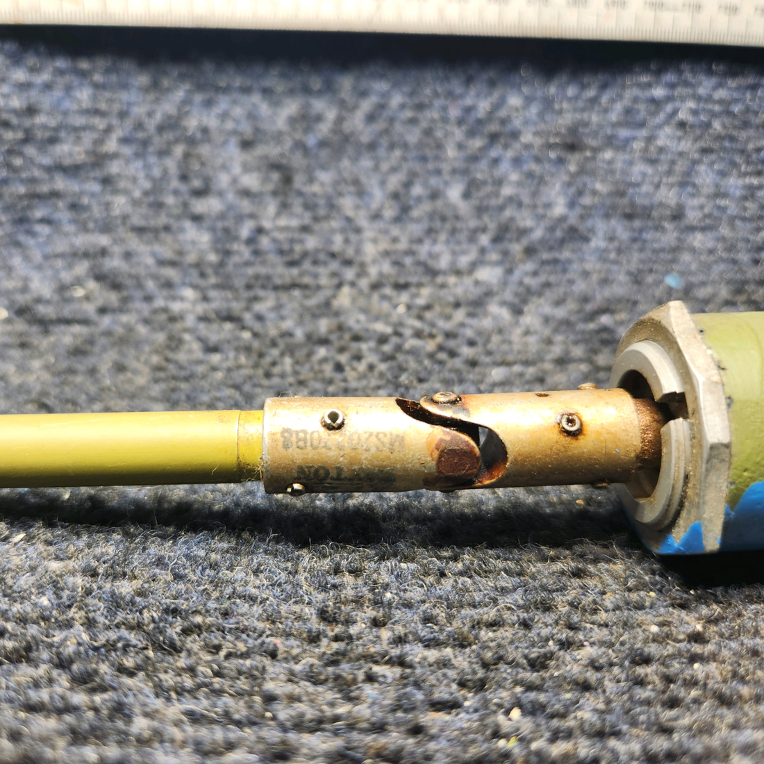 Used aircraft parts for sale, 45-526565-11 BEECHCRAFT 95-55B Elevator Trim-Tab Actuator Assembly - LH