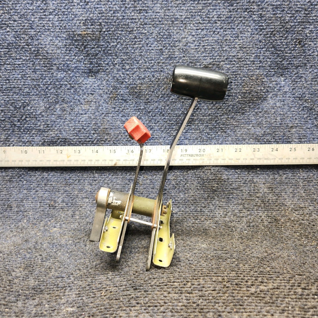 Used aircraft parts for sale, 65850-000 Piper PA28-161 Engine Control Quadrant