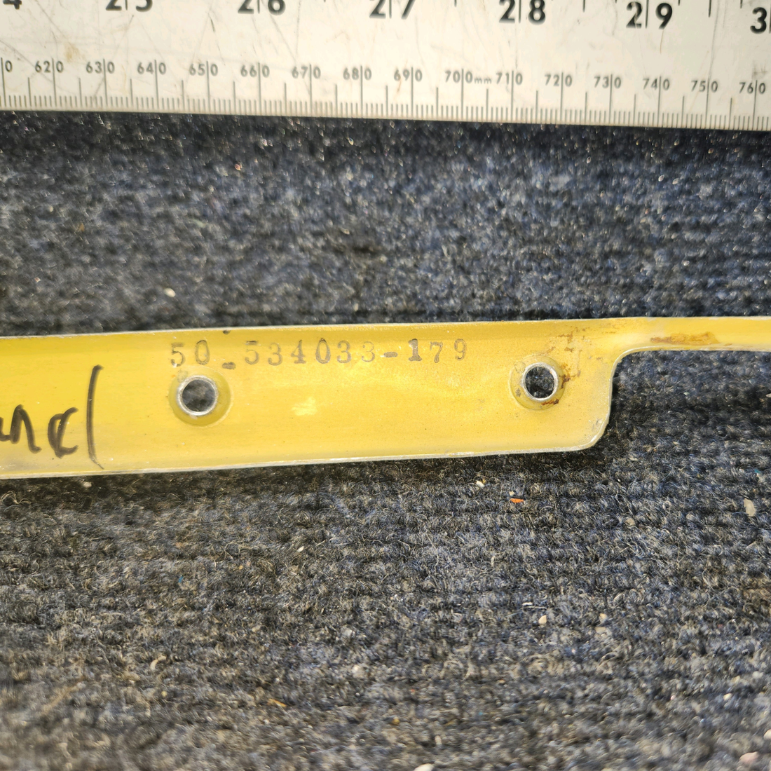 Used aircraft parts for sale, 50-534033-179 BEECHCRAFT 95-55B Cabin Strip Retainer