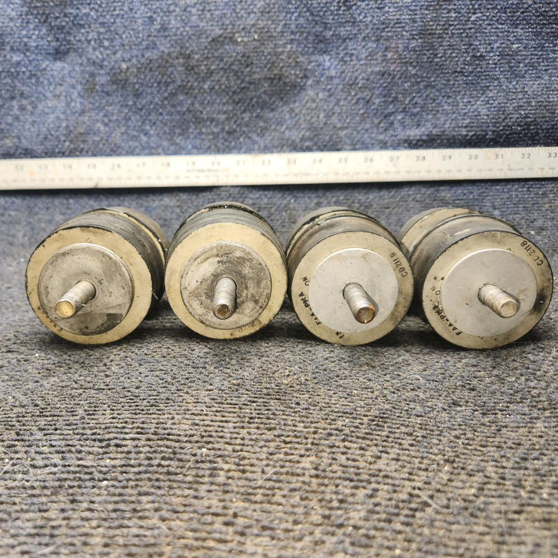 Used aircraft parts for sale, C299501-0101 cessna 172N Engine Shock Mount Kit – Set of 4