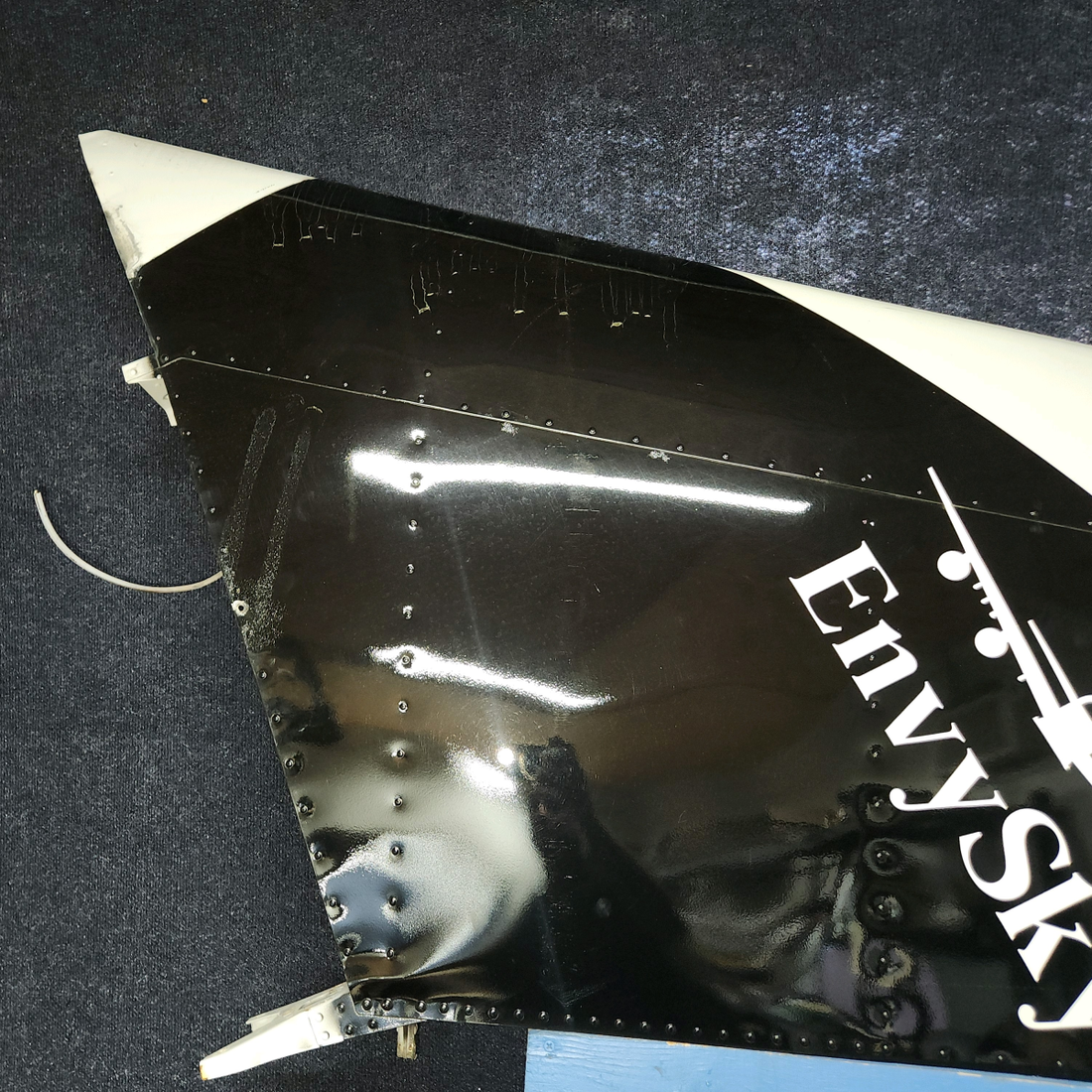 Used aircraft parts for sale, 0531006-64 Cessna 172E Vertical Stabilizer Fin Assembly