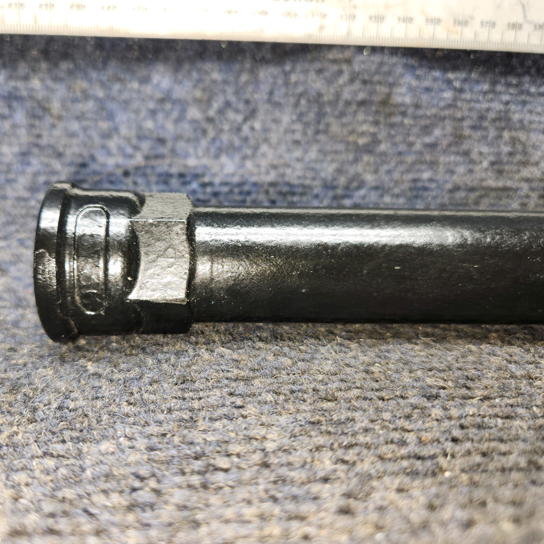 Used aircraft parts for sale, 75736 Lycoming O-320 Piper PA28-161 Oil Level Dipstick Tube – Length 12.25"