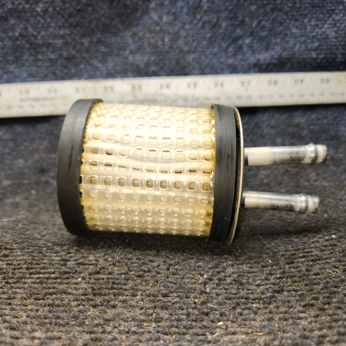 Used aircraft parts for sale, 1201075-4 cessna 172N Vacuum Air Filter Bracket