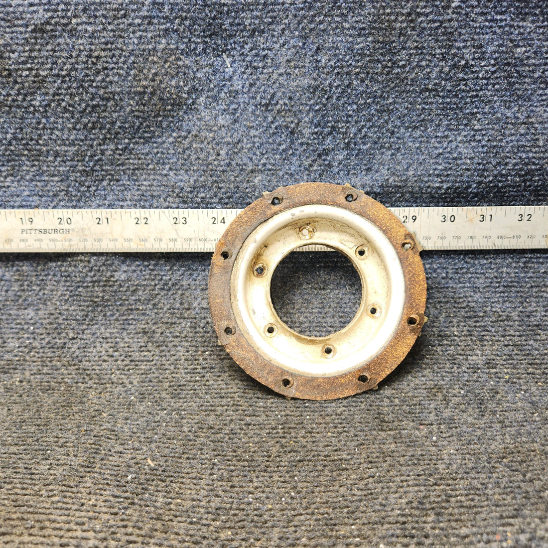 Used aircraft parts for sale, 0523529-1 Cessna 172E Fuel Tank Adapter Assembly