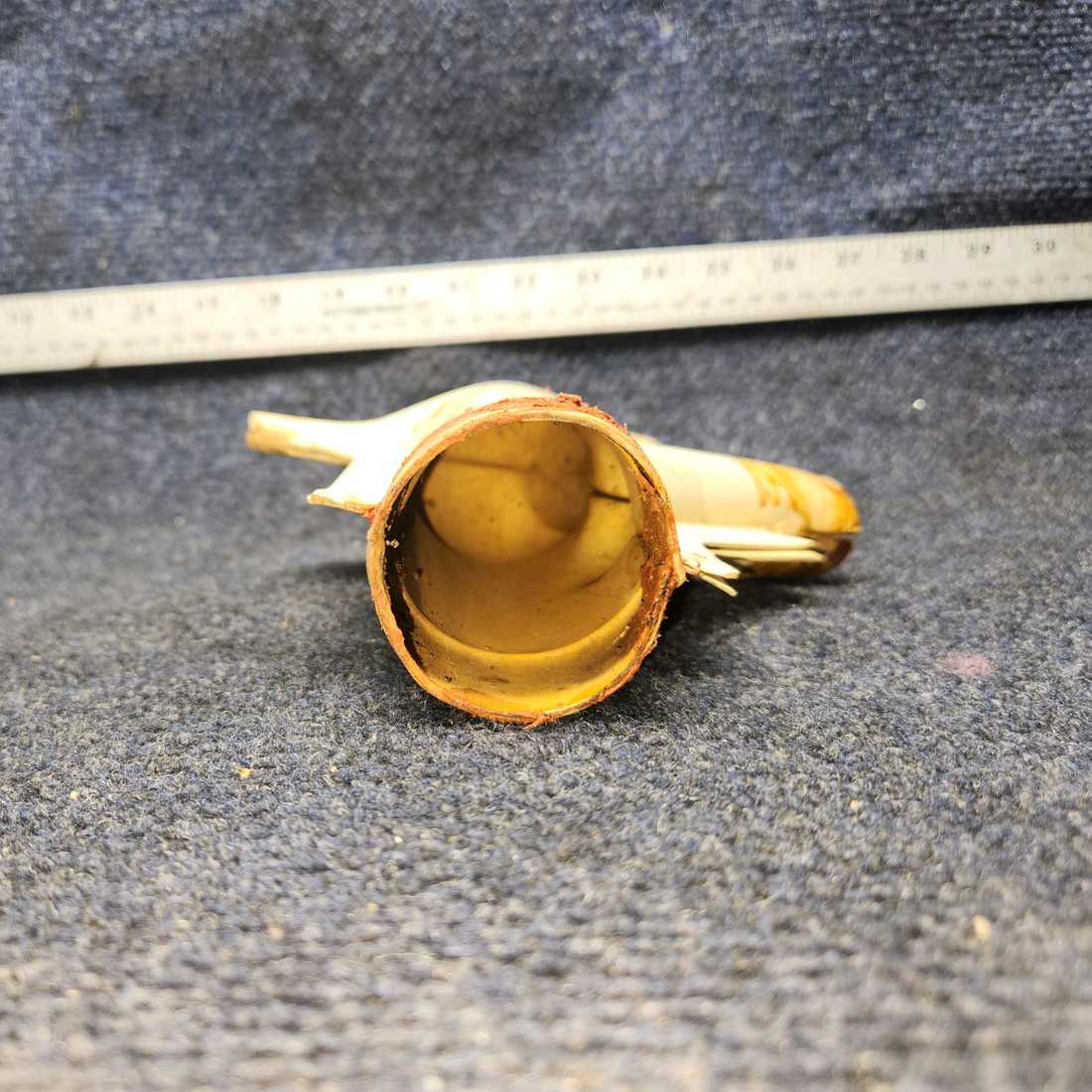 Used aircraft parts for sale, 169-554006-9 Beechcraft A24R Plenum Feed Duct