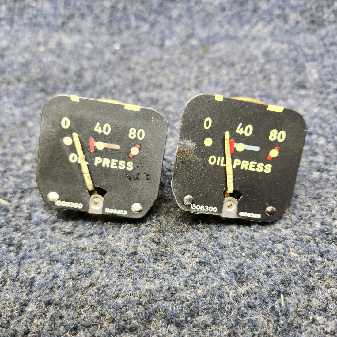 Used aircraft parts for sale, 1508300 BEECHCRAFT F35 OIL PRESS INDICATOR PRICE PER EACH