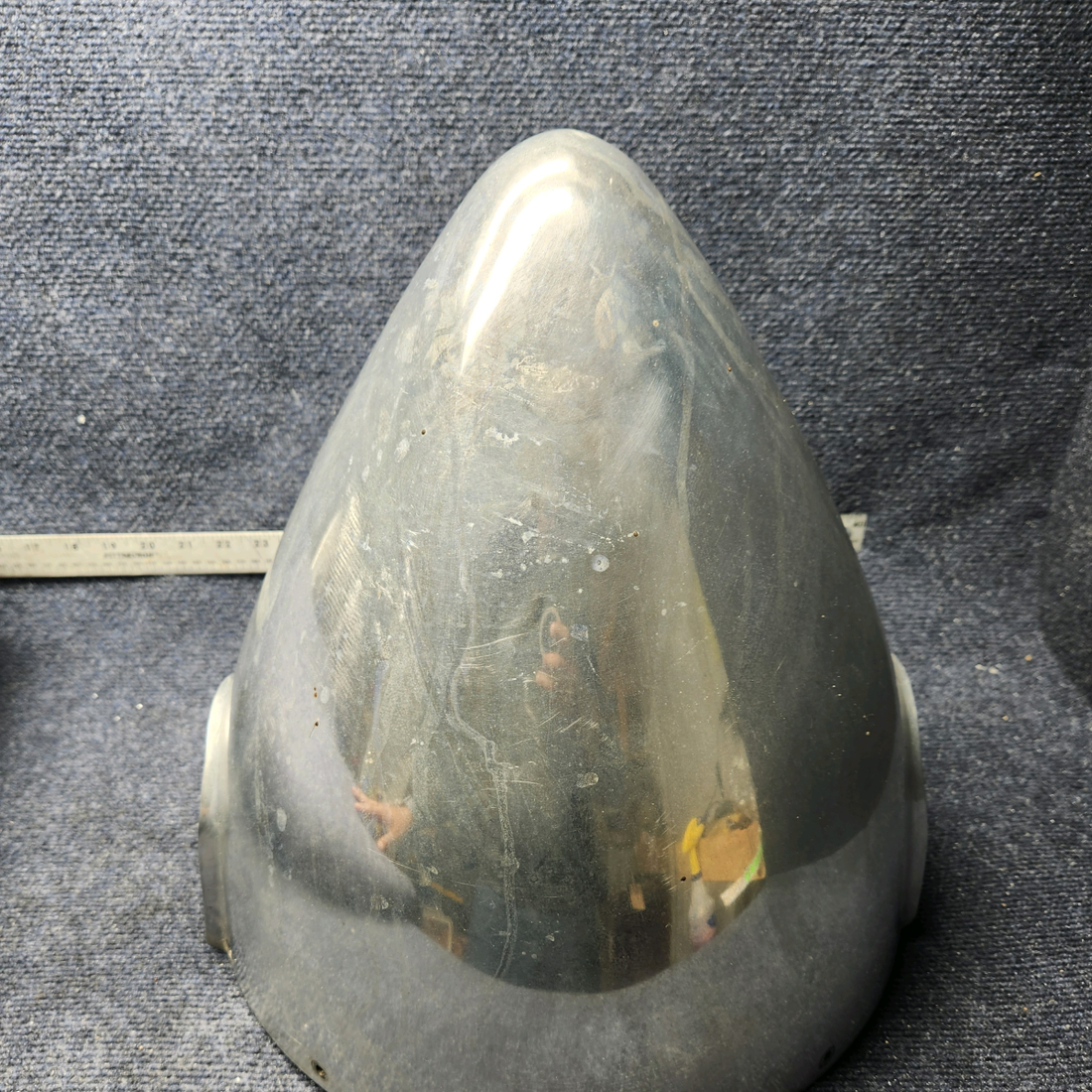 Used aircraft parts for sale, HC-A2V20-4A1 Hartzell BEECHCRAFT F35 HARTZELL TWO BLADE PROPELLER W/ ADAPTER KIT & LOGS (PROP STRUCK)