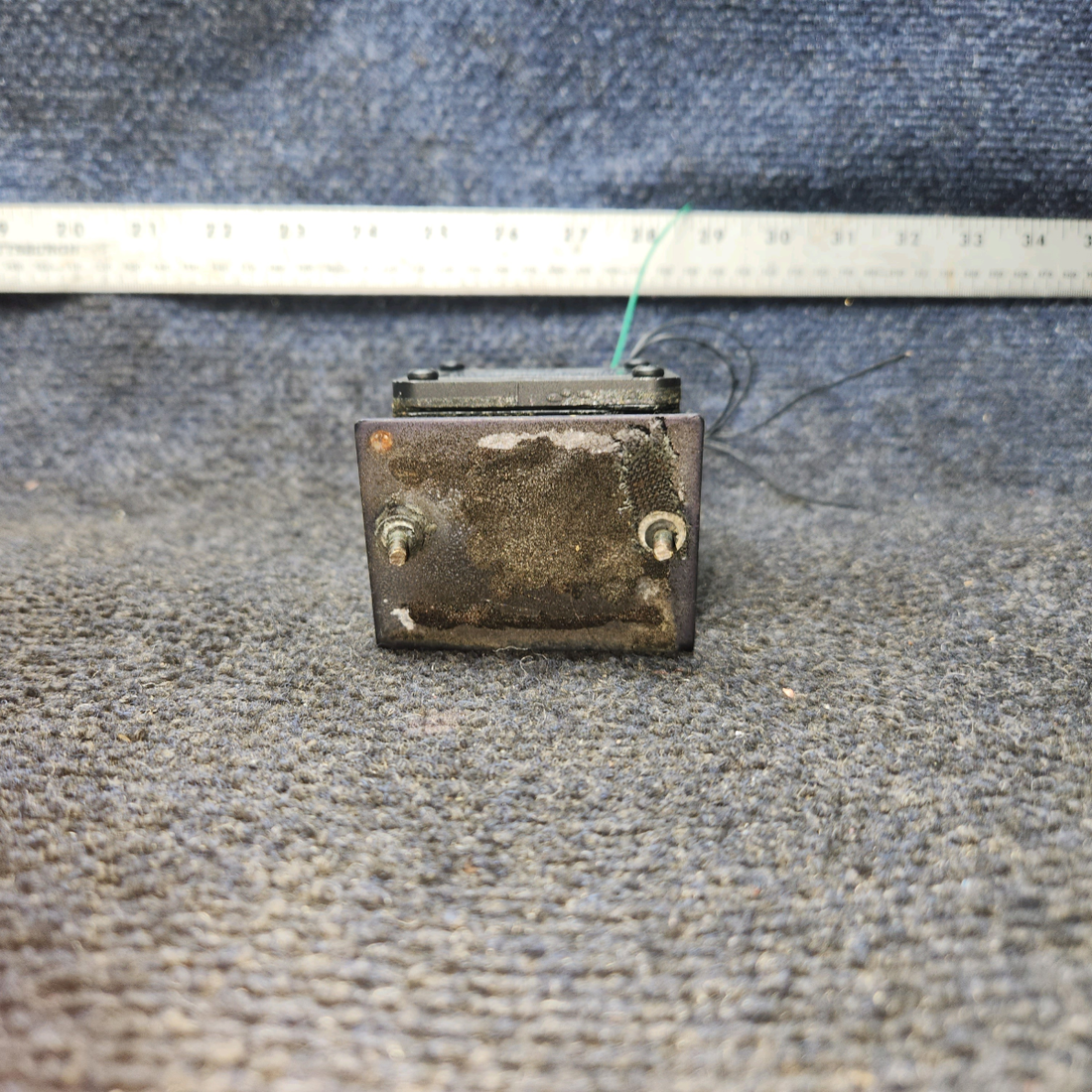 Used aircraft parts for sale, PAI-700 Precision Aviation, Inc PAI-700 Cessna 172E Vertical Card Compass Indicator (Lighted) out of a 12V system