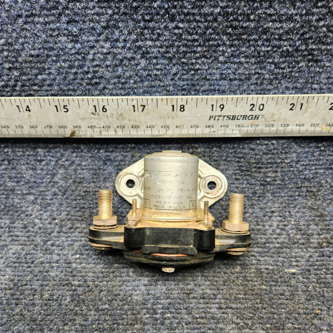 Used aircraft parts for sale, 6041H105 Cutler-Hammer VOLTAGE RELAY (VOLTS: 12)